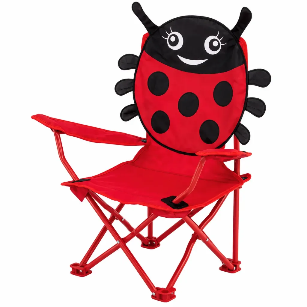 [ETCF0042.0800] Chaise enfant Eurotrail Coccinelle pliable