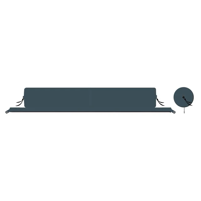 [9961699] Kissenrolle BENT Zip-XL Lounger