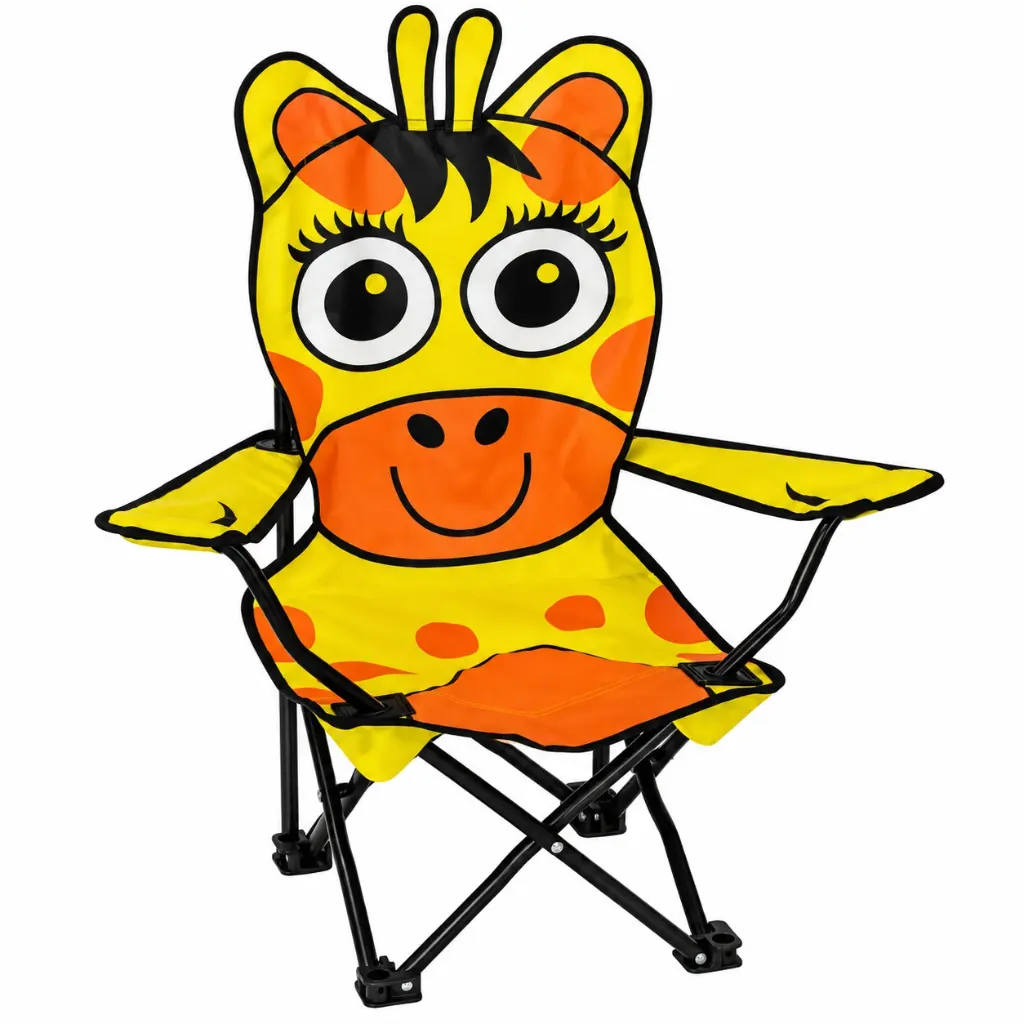 [ETCF0042.2118] Eurotrail-Kinderstuhl Giraffe klappbar
